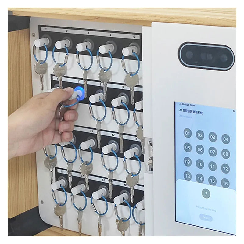99Plus Car Key Safe Management System Box Metal Key Box China Made Intelligent Security Key Holder Cabinet