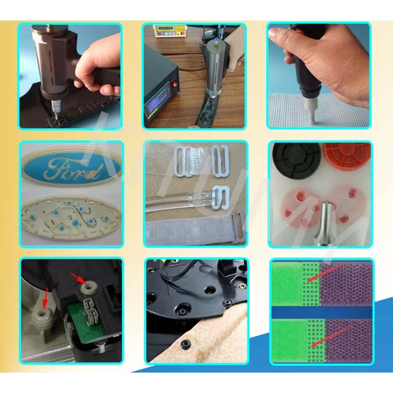 AC 110V/220V Ultrasonic Plastic Welding Machine For Automotive Interiors Plastic Spot Welder Equipment Mash Welder Tools 700W