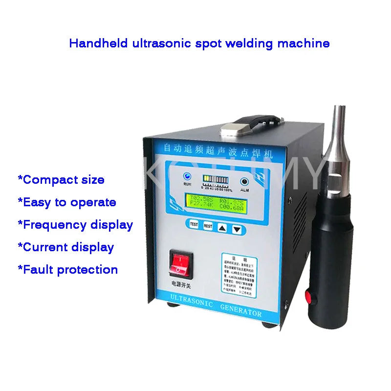 AC 110V/220V Ultrasonic Plastic Welding Machine For Automotive Interiors Plastic Spot Welder Equipment Mash Welder Tools 700W
