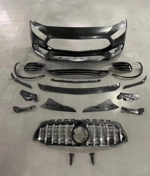 AMG A45 Style Body Kit Front stoßstange Für Mercedes W177 A180 A250 A35 Facelift Mercedes AMG A45 W177 BodyKit