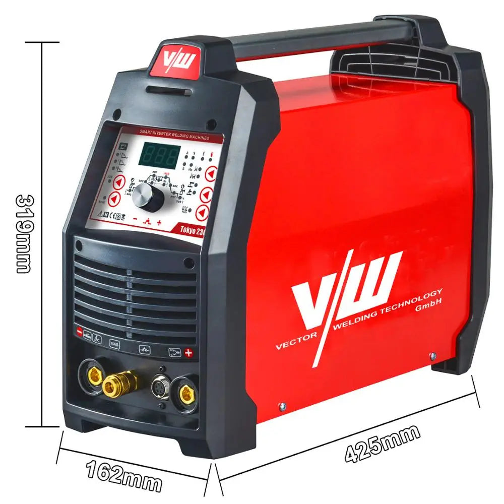 ARC TIG Pulse 200A Inverter Welding Machine DC 220V IGBT 3 in 1 Multifunctional Welding Equipment Welding Machine Welder