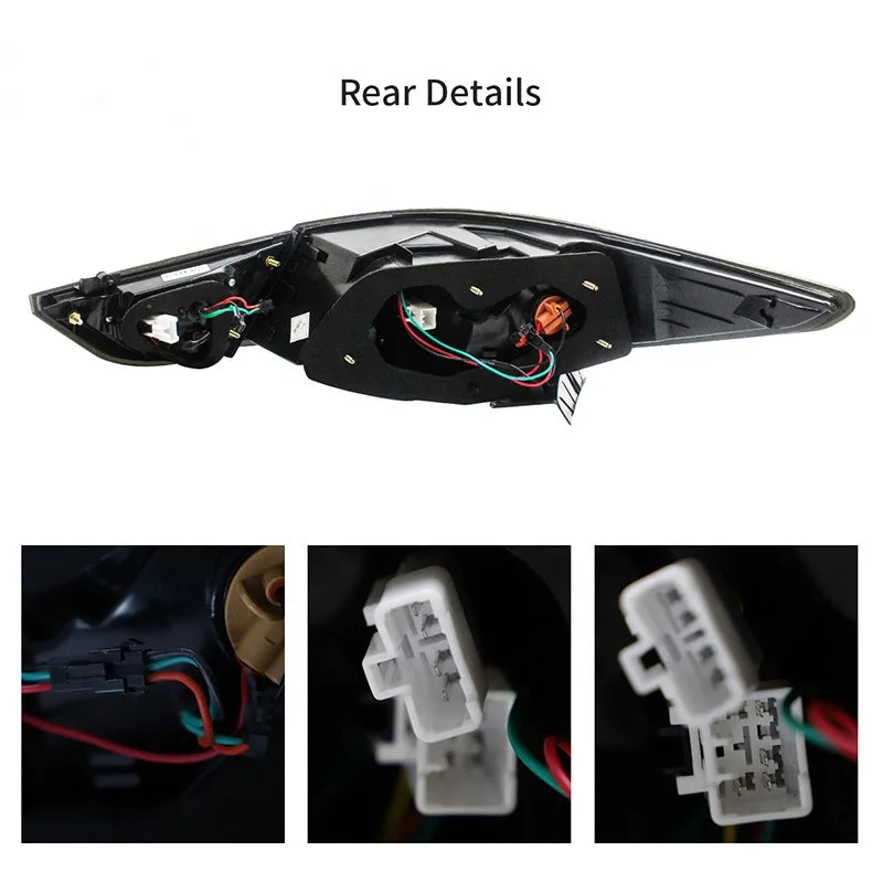 ARCHAIC manufacturer for sonata 6th generation car LED 2010 2011 2012 2013 2014 with LED DRL BRAKE for Hyundai sonata