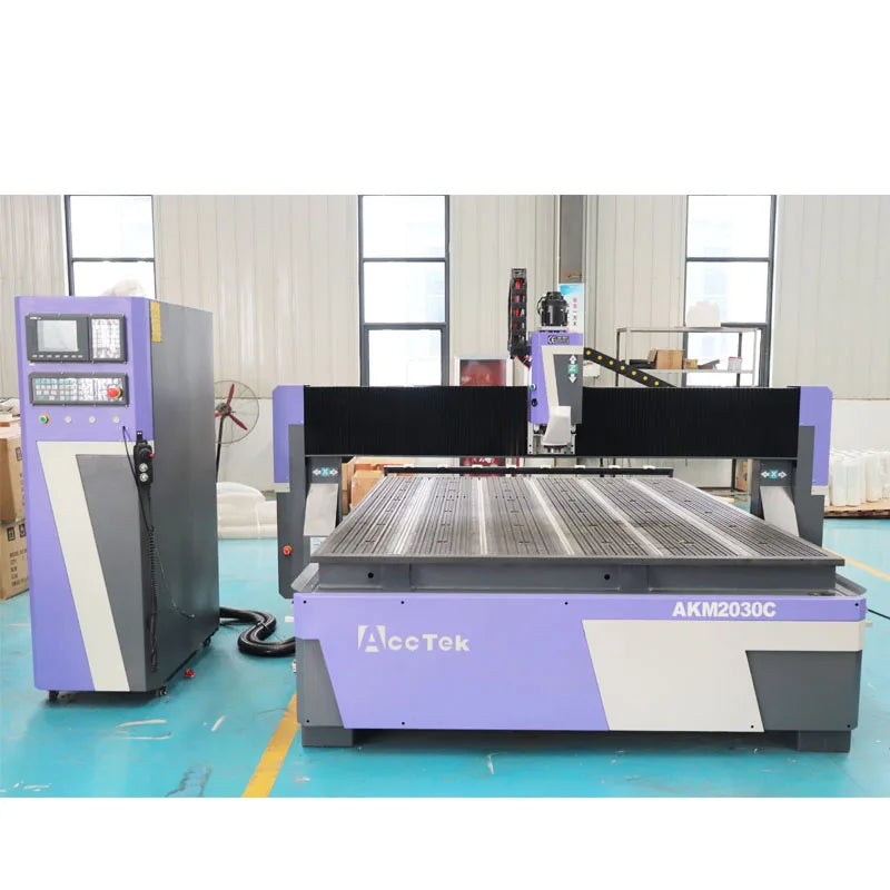 ATC 9KW Spindle Servo Motor Cnc Router With Auto Tool Changer CNC Wood Cutter Machine