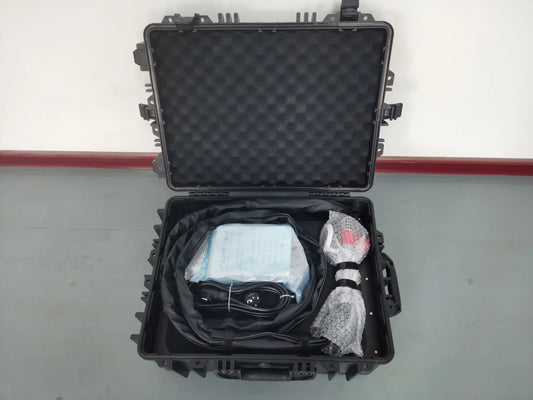 AccTek Portable 100W Pulse Fiber Laser Cleaning Rust Removal Tool Metal Cleaner Machine Universal Wheels Easy Moving Machine