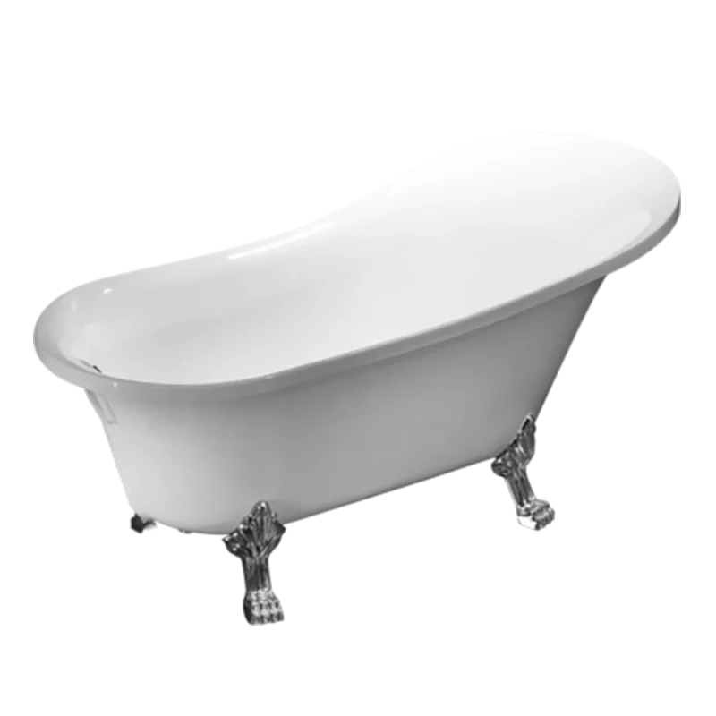 Acrylic bathroom European-style imperial concubine bathtub household double-layer thermal insulation small bathtub independent b