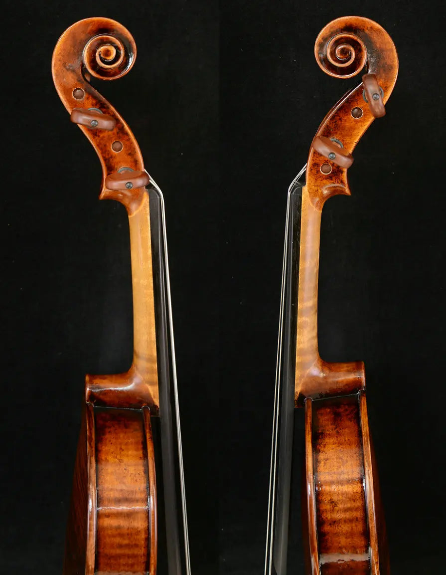 Actual Photo 1-PC Back Violin Master Violin Stradivari 1716 Messiah Violin W006