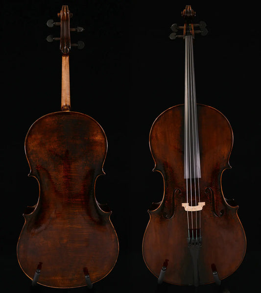 MMOOKA Actual Photo Amazing Sounding Cello 200-year Old Spruce No. W20,2024