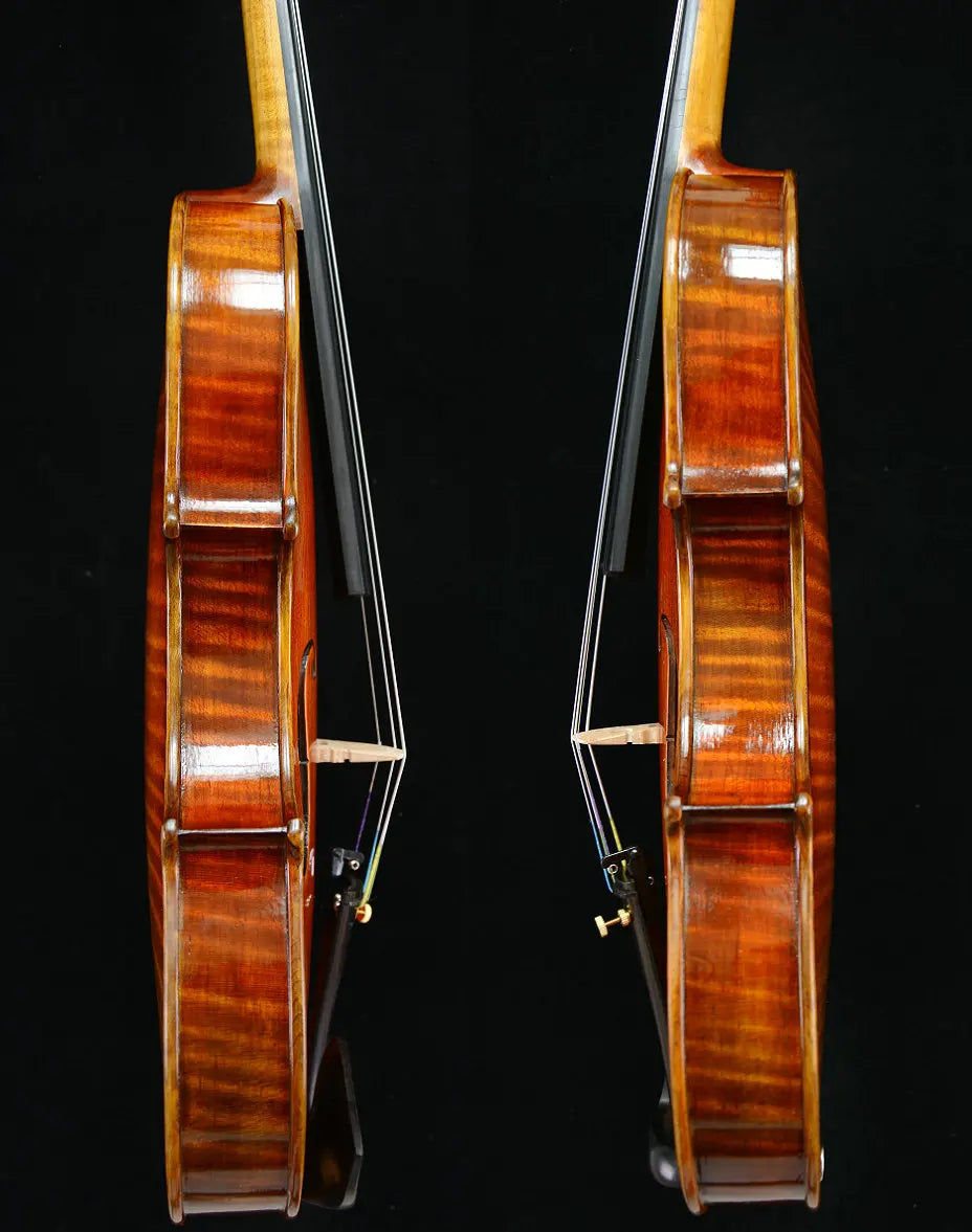 Actual Photo Master Violin Guarneri del Gesu 1743 Cannone Violin Outstanding Sound W-69