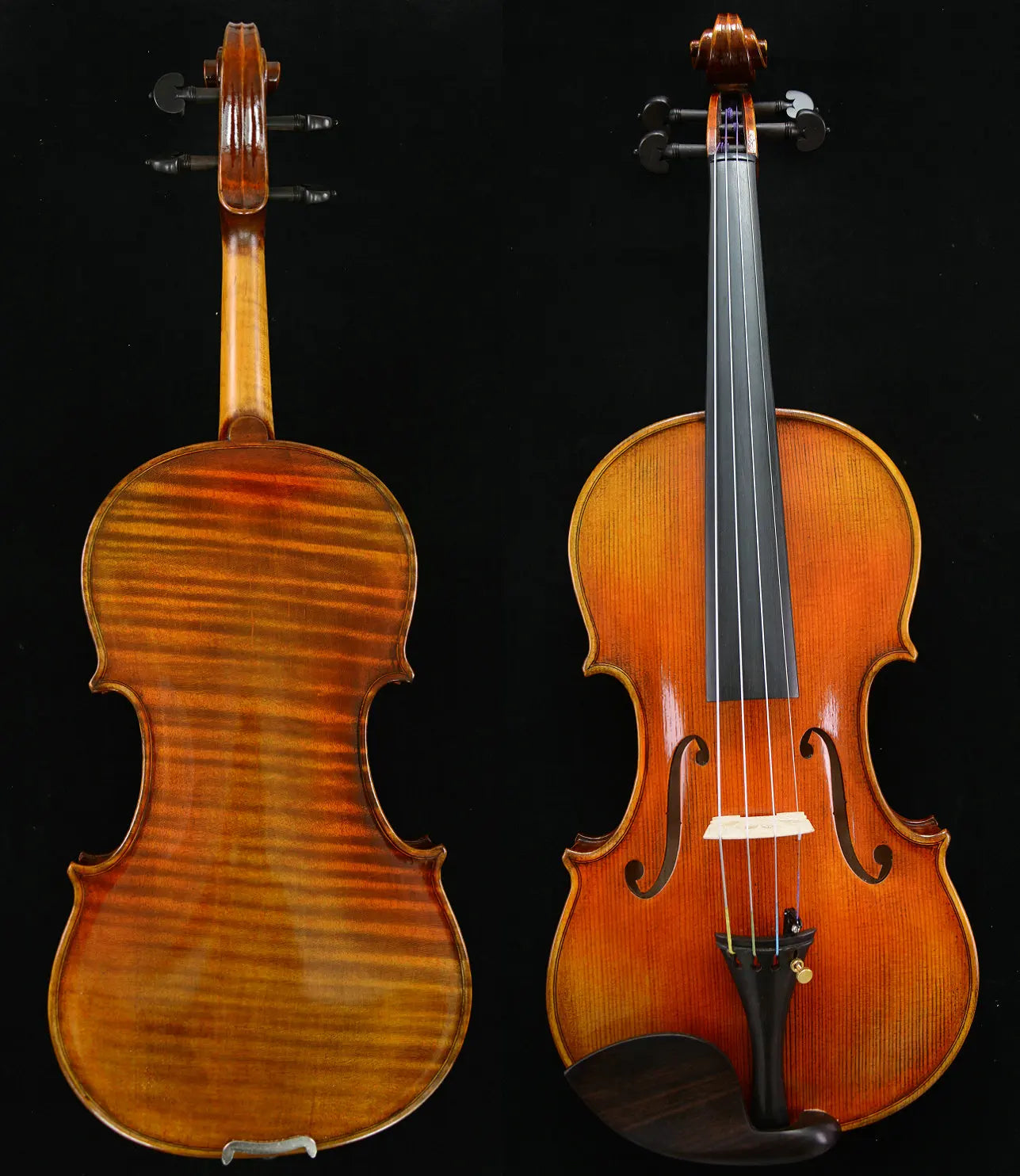 Actual Photo Master Violin Guarneri del Gesu 1743 Cannone Violin Outstanding Sound W-69
