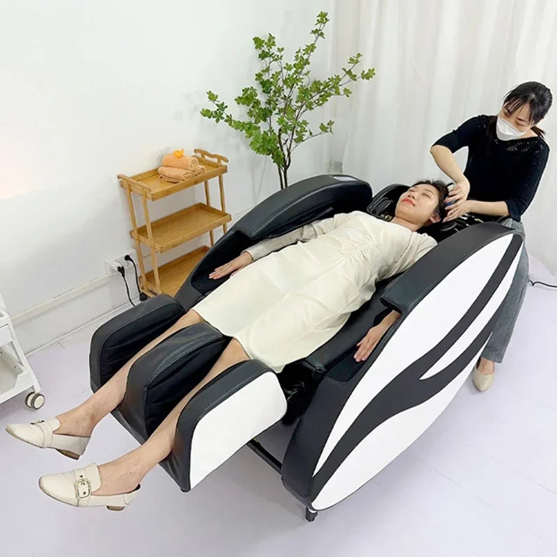 Adjust Smart Shampo Chair Massage Luxury Artifact Shower Head Hair Wash Bed Ergonomics Therapy Shampouineuse Furniture MQ50XF
