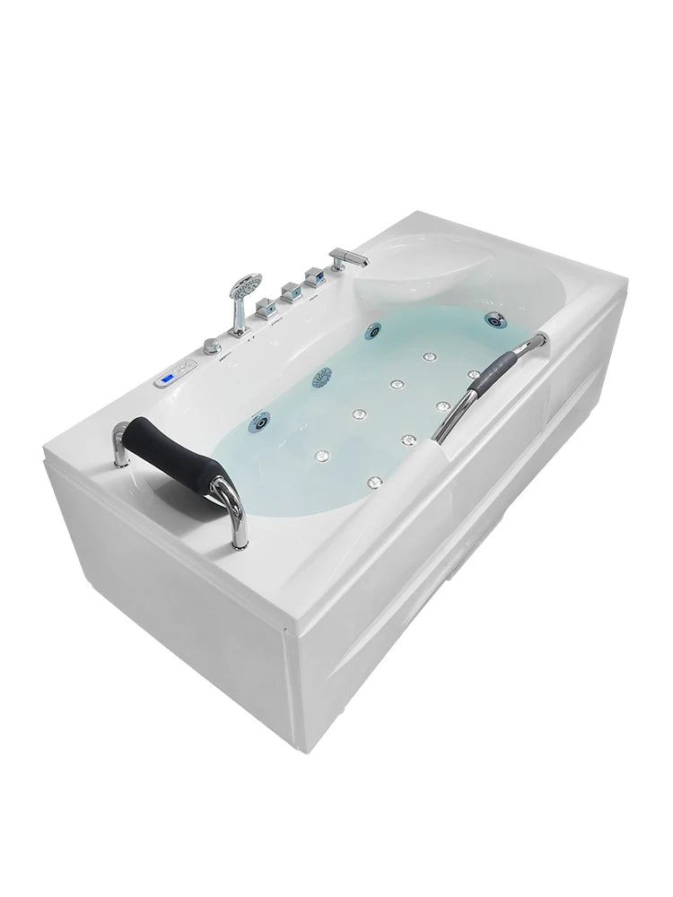Adult household small size massage single person seamless integrated internet celebrity homestay constant temperature bathtub