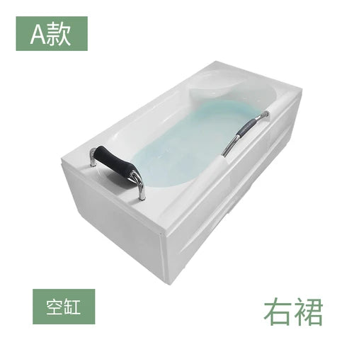 Adult household small size massage single person seamless integrated internet celebrity homestay constant temperature bathtub