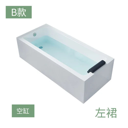 Adult household small size massage single person seamless integrated internet celebrity homestay constant temperature bathtub