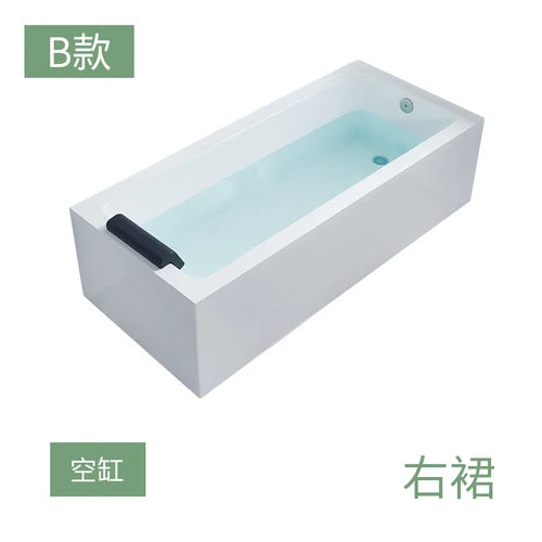 Adult household small size massage single person seamless integrated internet celebrity homestay constant temperature bathtub