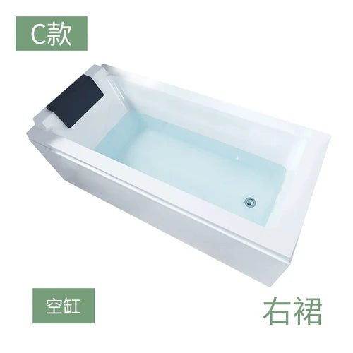 Adult household small size massage single person seamless integrated internet celebrity homestay constant temperature bathtub