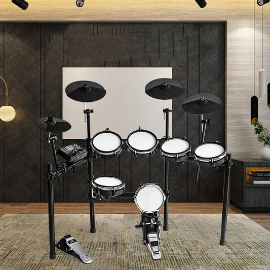 Adults Head Practice Digital Electronic Drum Set Professional Bass Instrument Trigger Drum Kit Schlagzeug Music Supplies