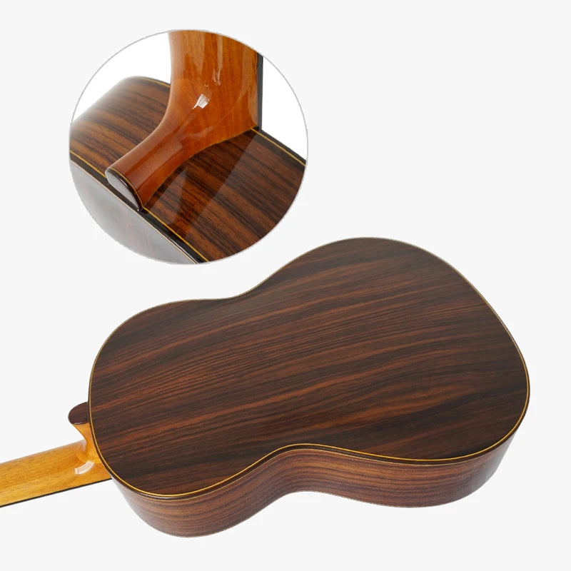 Aiersi Master Level Lattice Sound Brace Classical Guitar Cedar or Spruce Topboard 6 String Professional Musical Instrument
