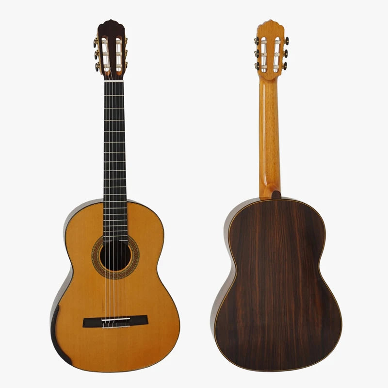 Aiersi Master Level Lattice Sound Brace Classical Guitar Cedar or Spruce Topboard 6 String Professional Musical Instrument