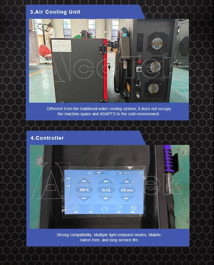 Air Cooling Small Handheld Fiber Laser Welding Machine Equipment Portable Mini Metal Laser Welding Machine Fast Delivery