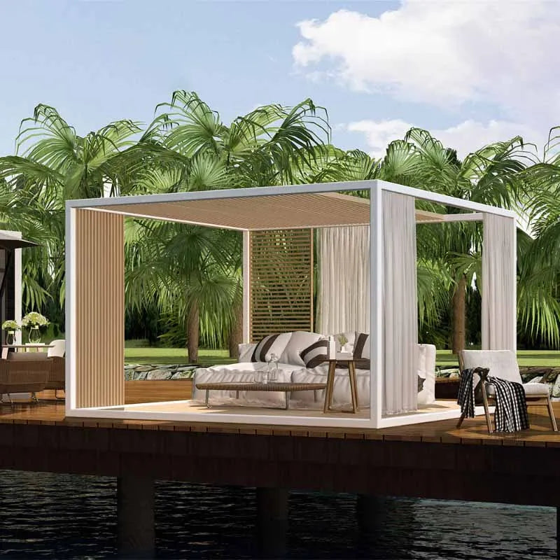 Aluminium Outdoor Gazebos Terrace Building Garden