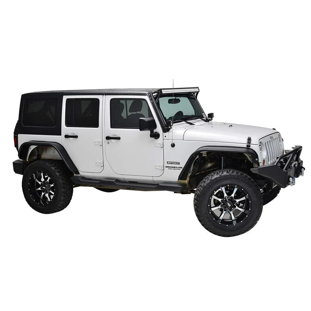 Aluminum Alloy Poison Spyder Crusher Fender Flares for Jeep Wrangler JK 2007-2018