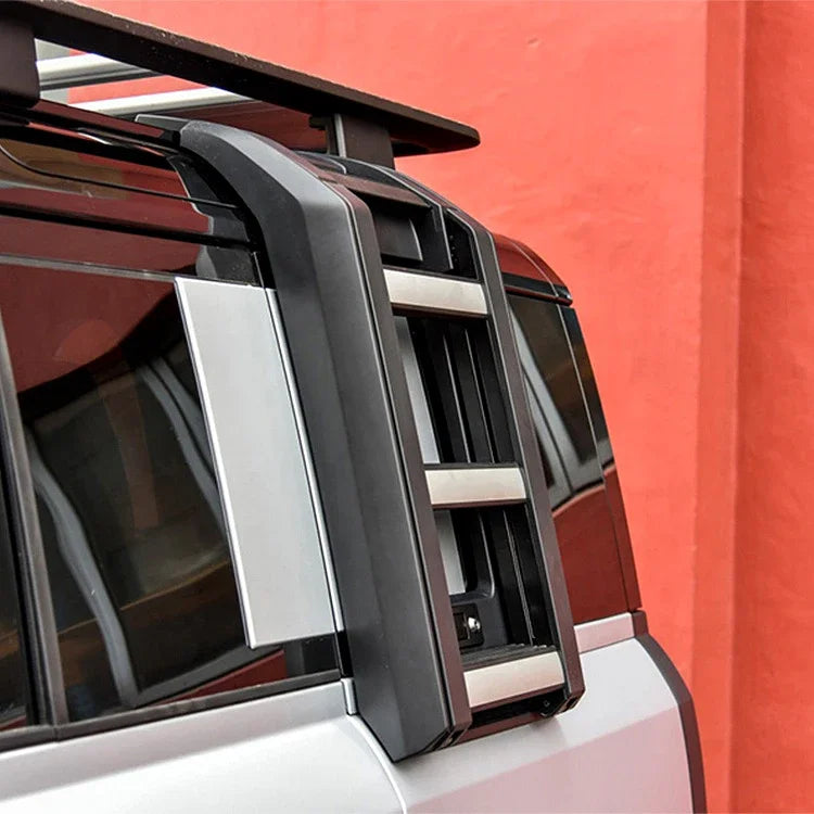 Aluminum Car Foldable Protective Frames Telescopic Side Door Ladder for 2020 Land Rover Defender
