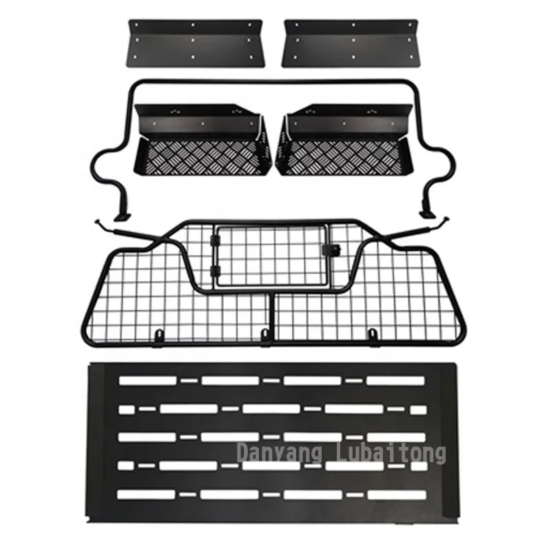 Aluminum Car Trunk Luggage Storage Shelves Multifunctional Storage Pallet Rack For Land Rover Defender 2020-2024