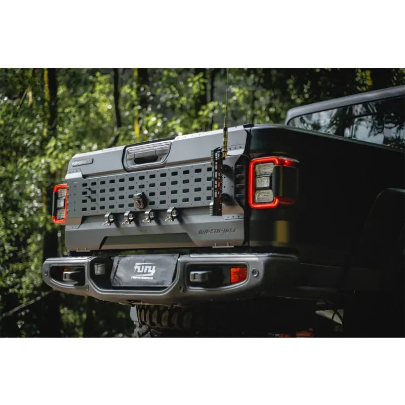 Aluminum Multifunctional tailgate expansion panel for Jeep Gladiator JT 4x4 accessory maiker manufacturer