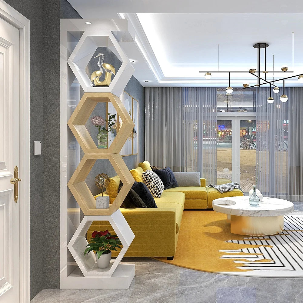 American style porch cabinet, partition cabinet, entrance shoe cabinet, multi-function hall cabinet, simple modern partition scr