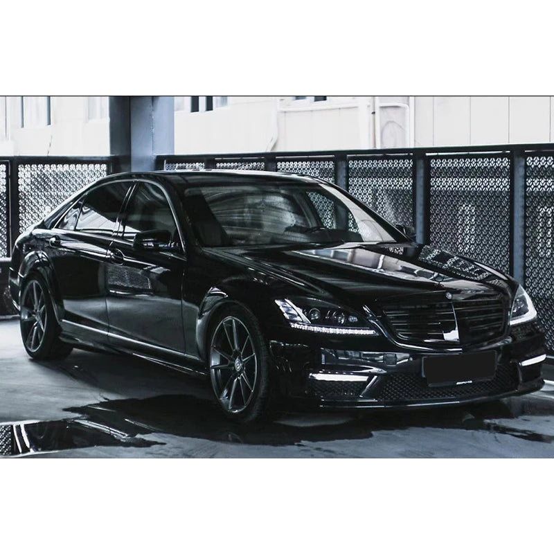 Amg Surrounds Front And Rear Bumper Modifications Body Kit With For  S-Class W221 To S63 S65 AMG 2017-2014
