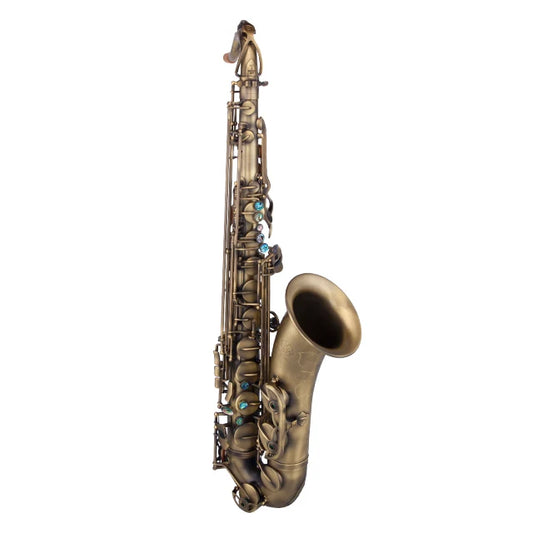 Antique Colored Dotted Antique Bronze Bb Tone Tenor Sax