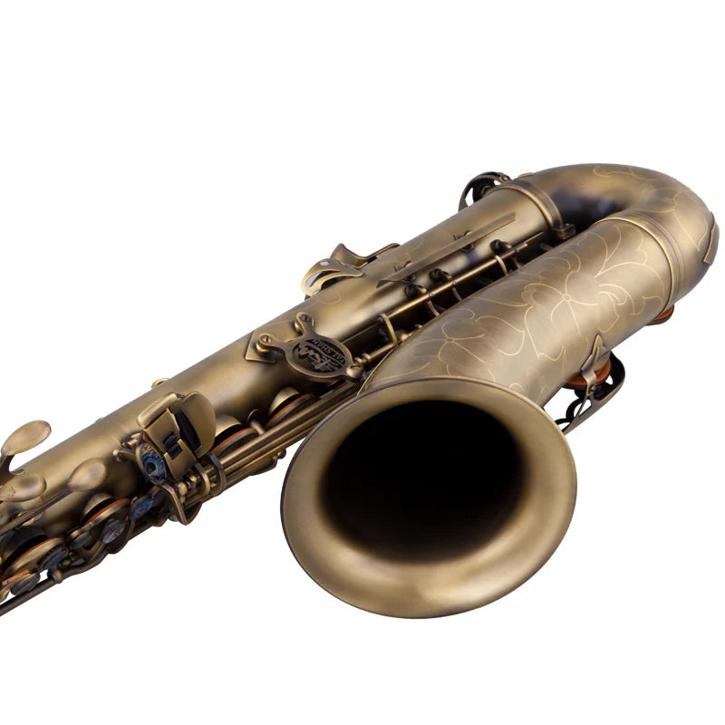 Antique Colored Dotted Antique Bronze Bb Tone Tenor Sax