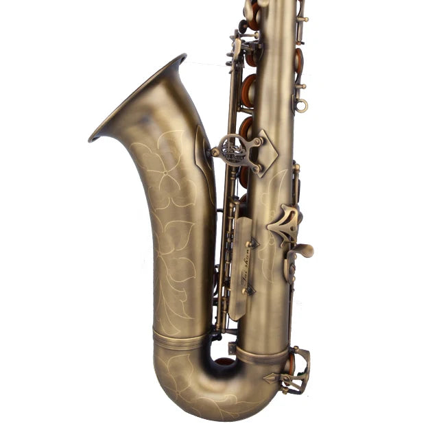 Antique Colored Dotted Antique Bronze Bb Tone Tenor Sax