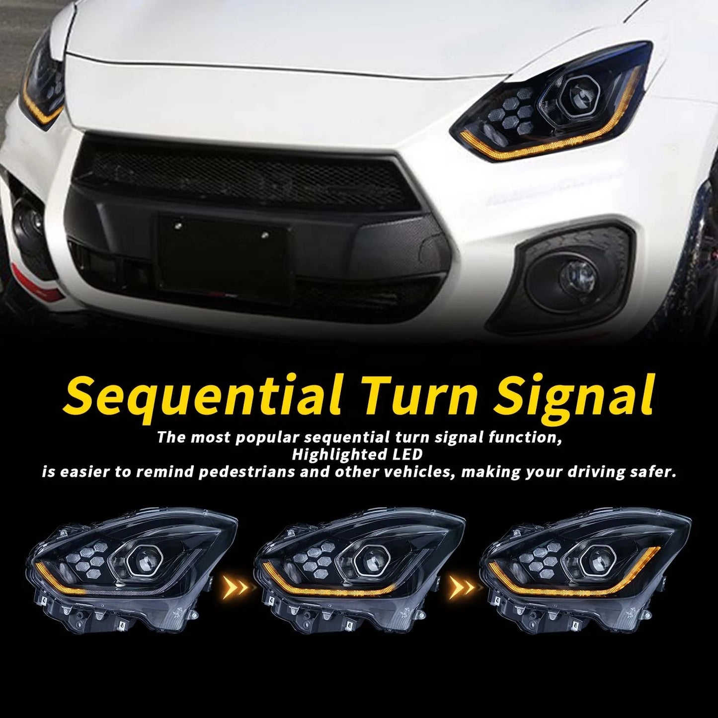 Archaic Autozubehör Front leuchte 2018-2021 für Swift DRL Signal Projektor linse Kfz-Baugruppe für Suzuki Swift Scheinwerfer