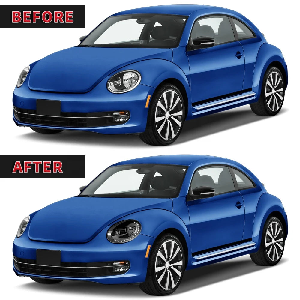 Archaic For Beetle Scheinwerfer baugruppe 2014-2020 mit Tagfahrlicht Dual Beam Lens keine Lampen benötigt LED-Scheinwerfer Für K