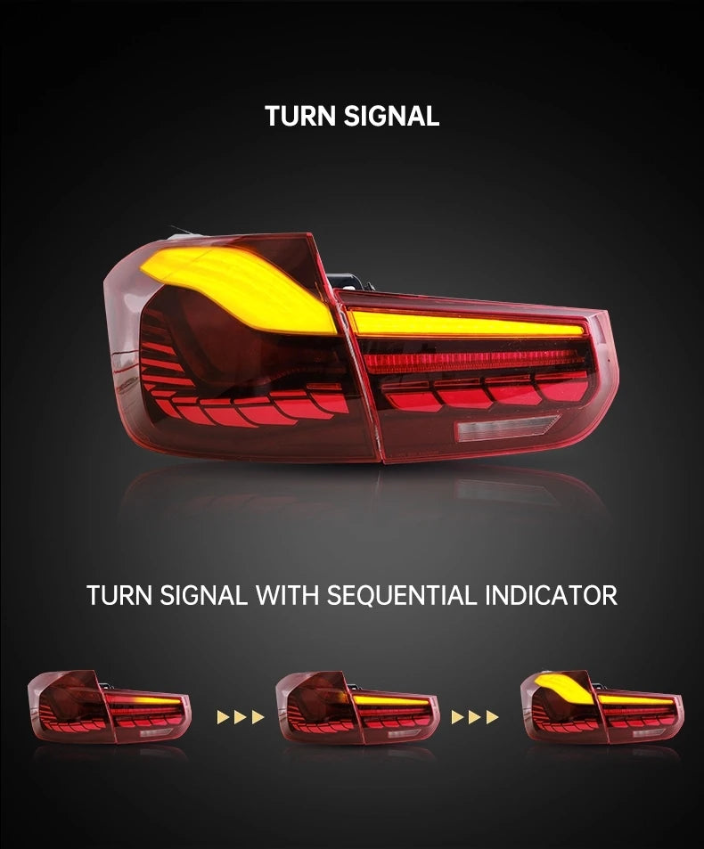 Archaic Full Led For  f30 rücklicht 2012-2020 deluxe edition rücklicht stop für F30 F35 F38 320i 335I 328I rücklicht