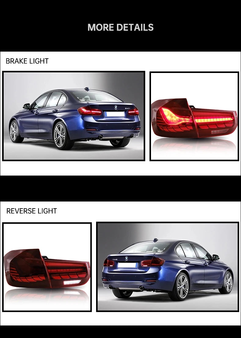 Archaic Full Led For  f30 rücklicht 2012-2020 deluxe edition rücklicht stop für F30 F35 F38 320i 335I 328I rücklicht