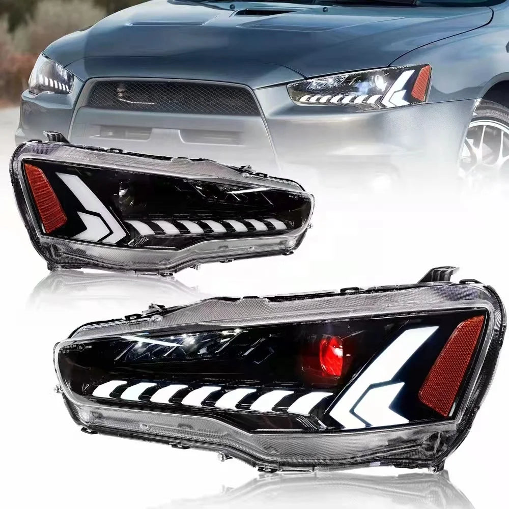 Archaic Großhandel Scheinwerfer sequent ail Zubehör LED-Scheinwerfer 2008-up für für Galant/ Lancer ex Fortis LED Lancer x