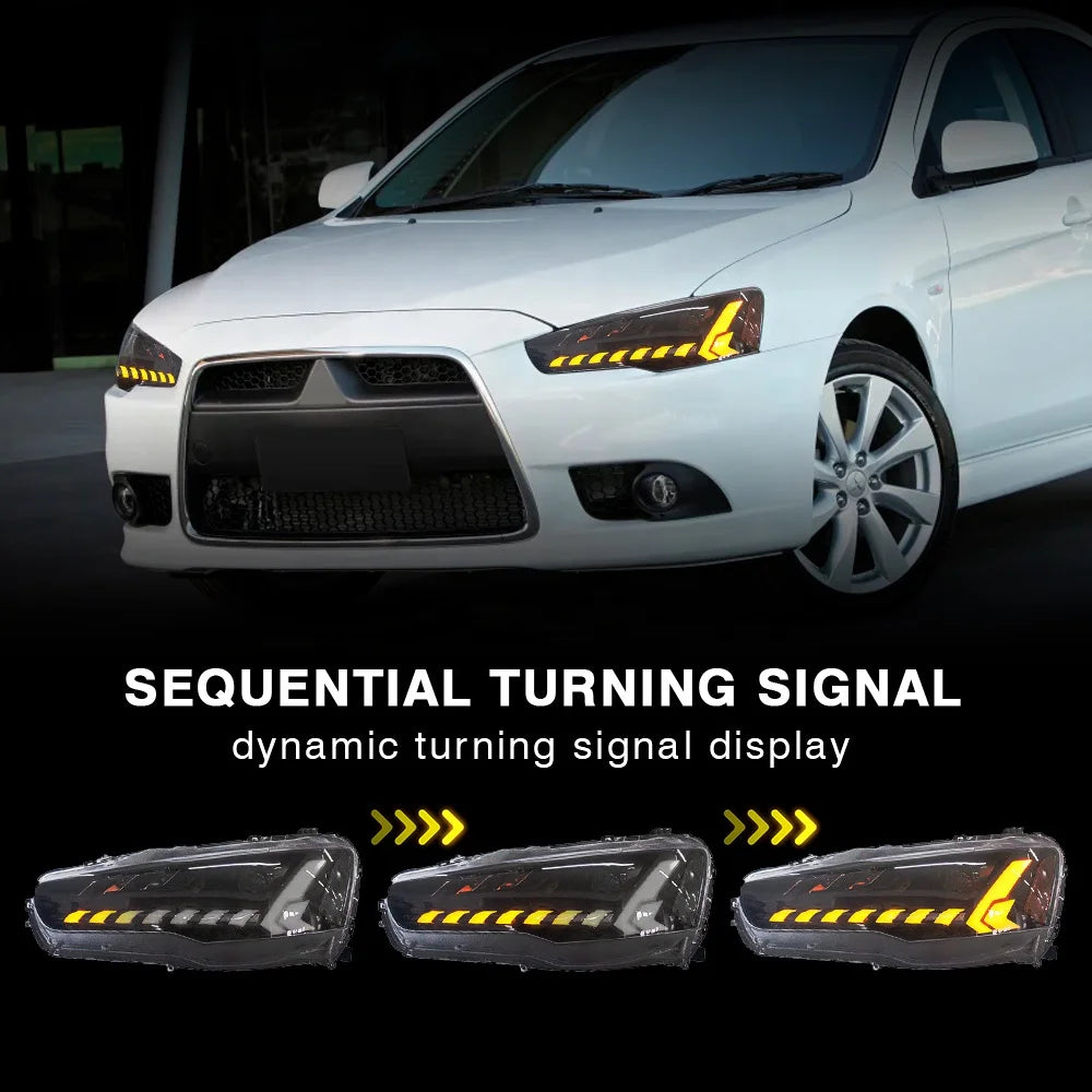 Archaic Großhandel Scheinwerfer sequent ail Zubehör LED-Scheinwerfer 2008-up für für Galant/ Lancer ex Fortis LED Lancer x