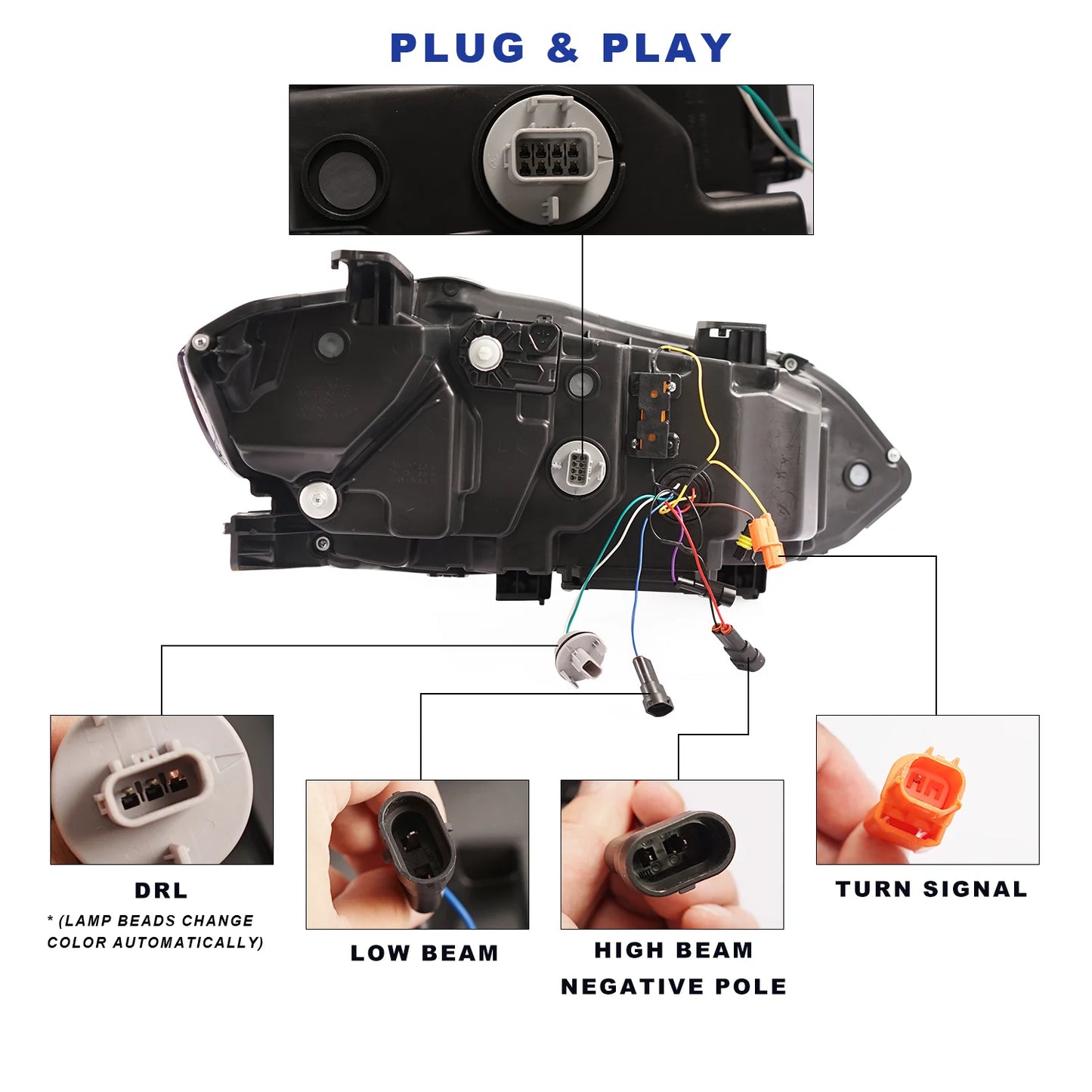 Archaic New Auto Lighting Systems Car Lamp For 11 Generation 2022-2023 With Sequential Turning Signal