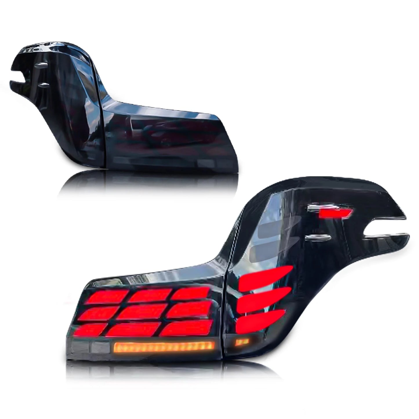 Archaic New Full Led Rücklicht mit sequentiellem Blinker für  Alphard 2015-2024 Auto Rück leuchte