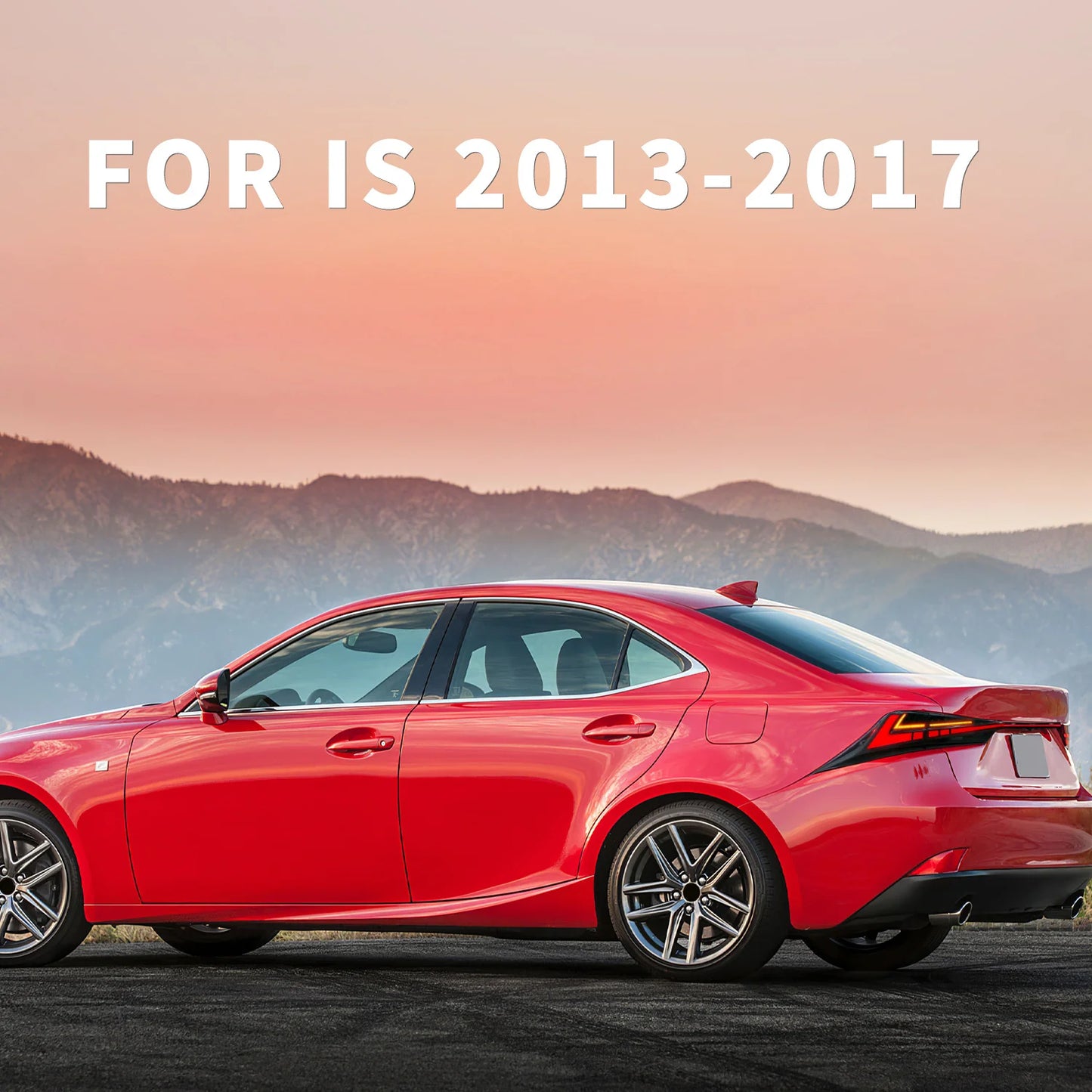 Archaic New Led Rücklicht mit sequentiellem Truning Signal Rück leuchte Plug and Play für Lexus IS250 IS300 IS350 ISF 2013-2017