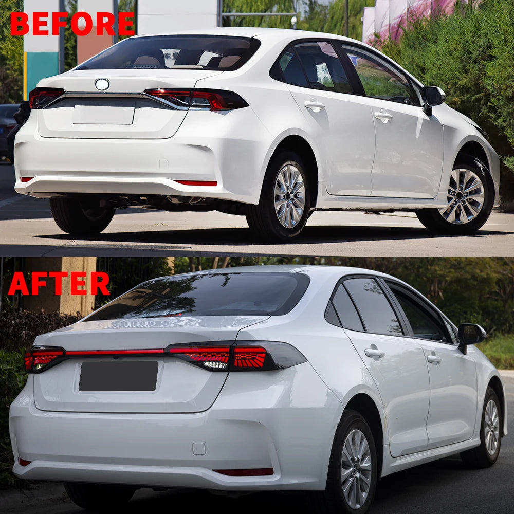 Archaic Sequentielle Rück leuchte LED Rücklicht Für 2018 2019 2020 Corolla Limousine Rück leuchte mit Scan-Funktion Für  C