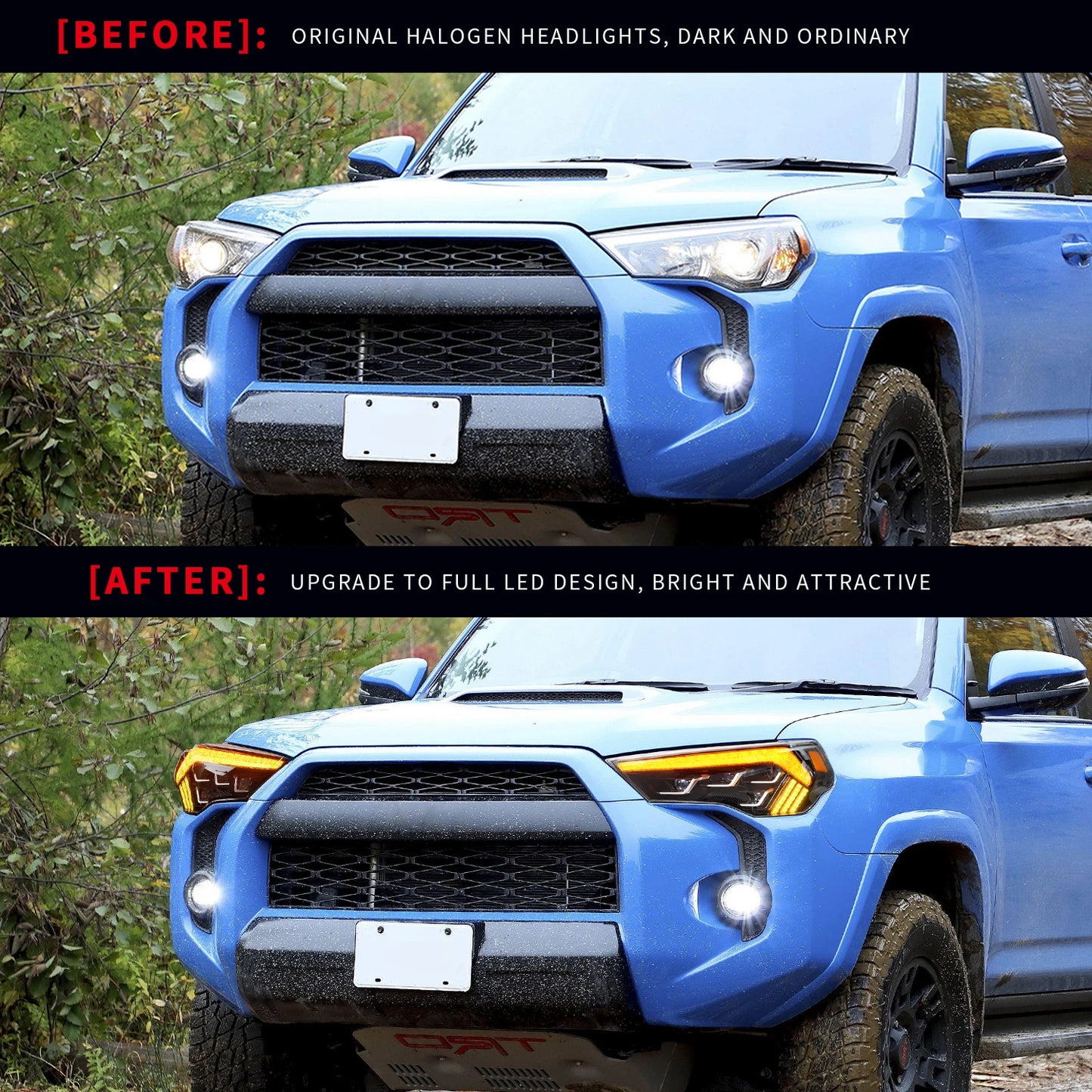 Archaic car lamp 2014-2021 Headlight For  4runner headlights with sequentital turning signal For 4Runner head lamp