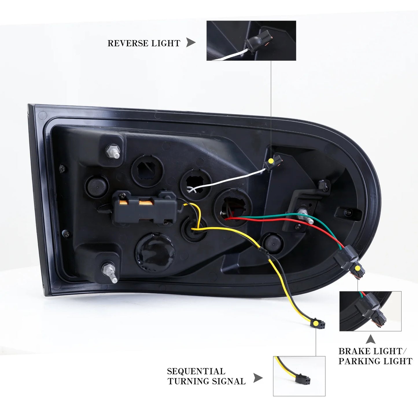 Archaic für FJ Cruiser LED Rücklichter Sequentielles Blinker für  FJ Cruiser Rück leuchte 2007-2015 Rücklicht