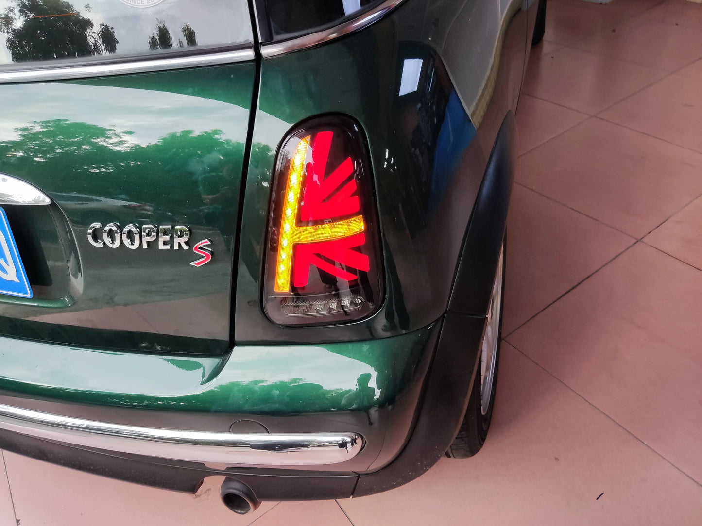 Archaic für Mini Cooper Gen 1 RED LED Rücklichter R50 R52 R53 2000-2006 mit sequentiellem Blinker LED Rücklichter