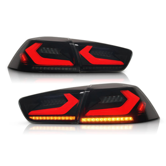 Archaic hot sale lancer taillights 2008-2018 with sequantial turning signal for  lancer tail light ex