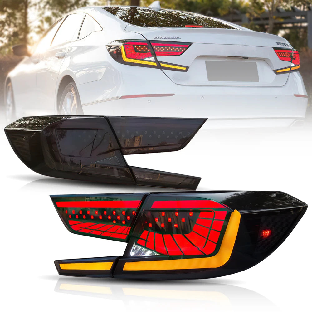 Archaische Auto lampe LED Rücklicht für Accord 2018-2020 Sequentielles Blinker Auto Rücklicht Baugruppe für Übereinstimmung