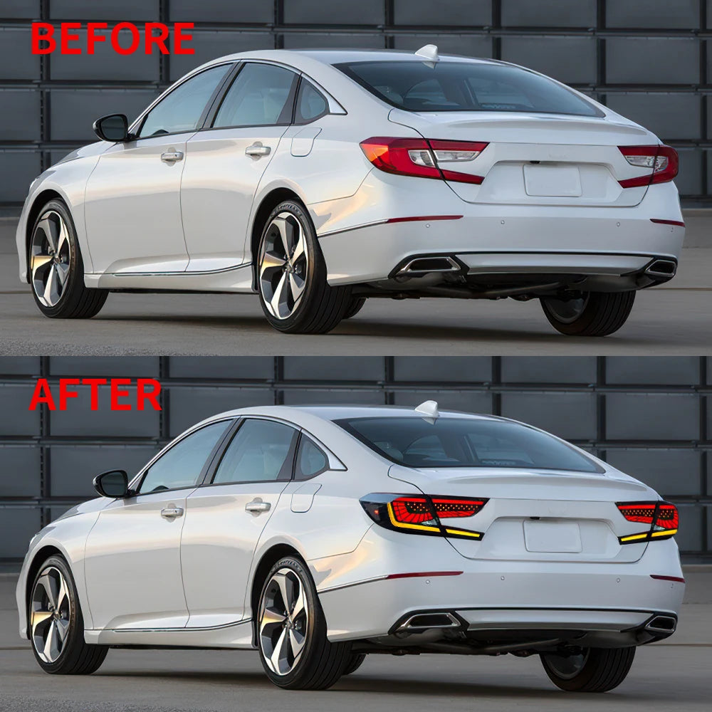 Archaische Auto lampe LED Rücklicht für Accord 2018-2020 Sequentielles Blinker Auto Rücklicht Baugruppe für Übereinstimmung