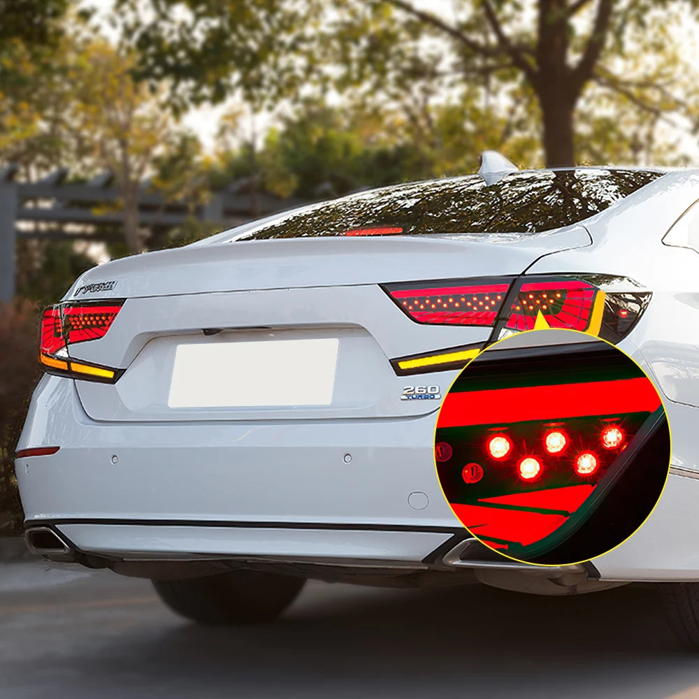 Archaische Auto lampe LED Rücklicht für Accord 2018-2020 Sequentielles Blinker Auto Rücklicht Baugruppe für Übereinstimmung